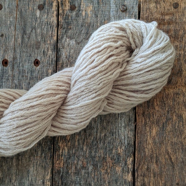 Oyster 100% Lambswool Recycled Yarn