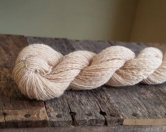 Natural Wool Blend, Recycled Yarn
