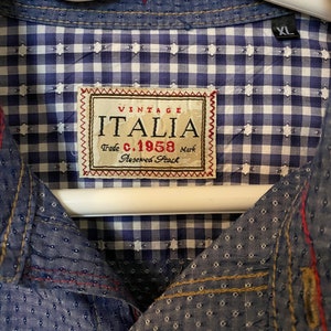 Vintage Italia Denim Button Up image 4