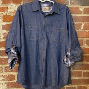 Vintage Italia Denim Button Up image 1