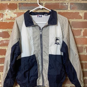 Vintage Fila Windbreaker Women&#39;s XL