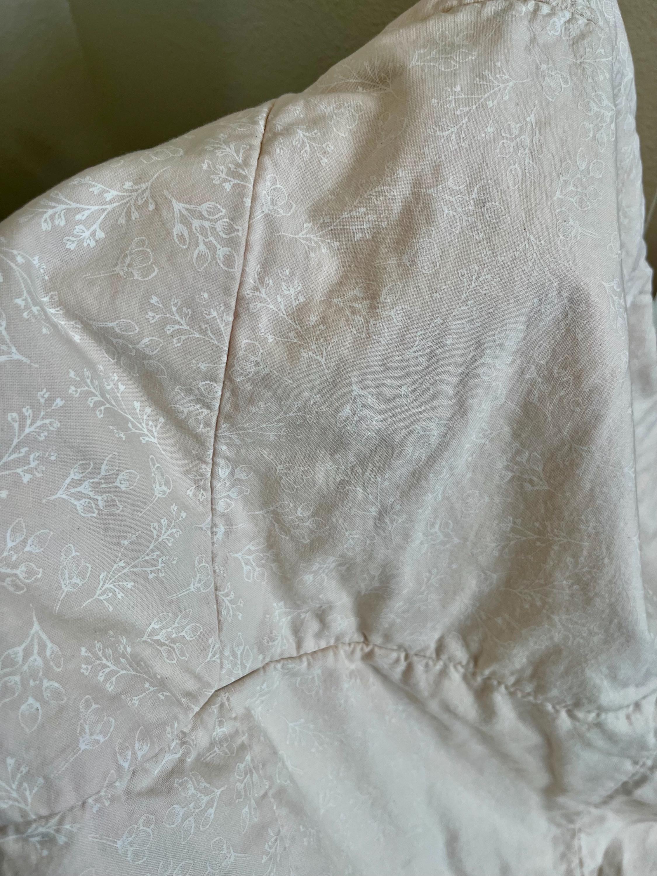 Blue Floral Rose Baby Rag Quilt Blue Accents 37”L X 35”W - Etsy