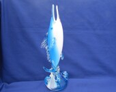 Murano Swordfish Vase Sculpture