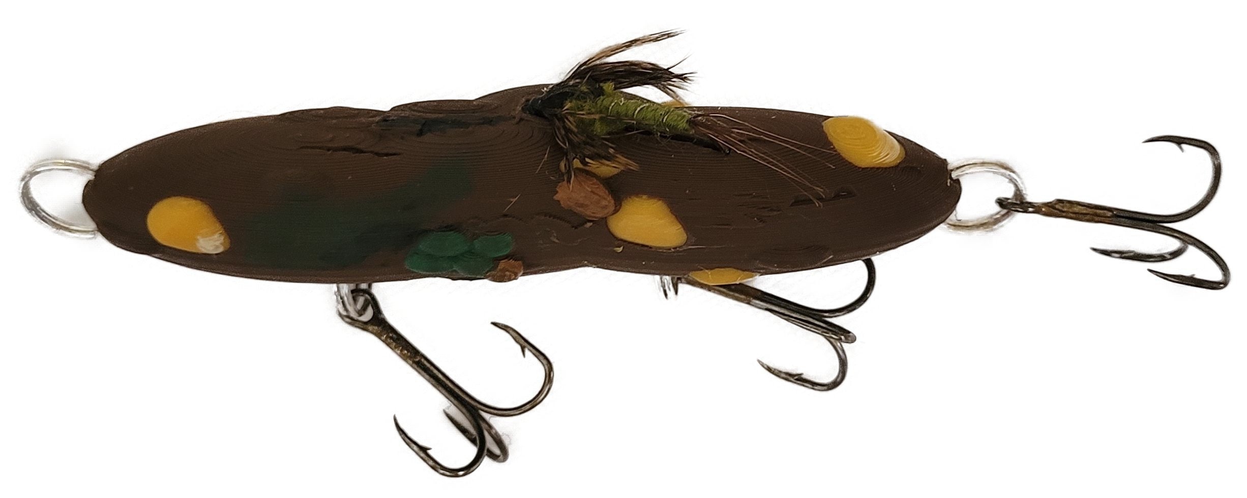 The Original Number Two, Corn Eyed Brown Trout Fishing Lure The Original Number Two, Corn Eyed Brown Trout Fishing Lure