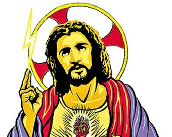 ART STICKER Marcos Messiah  by Artist Marco Almera Decal #MA4