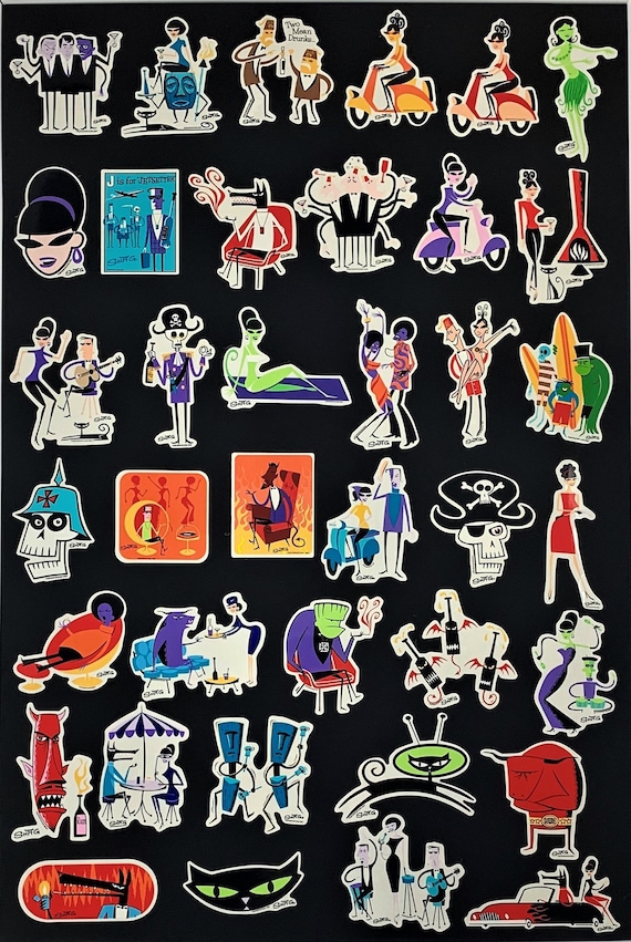 SHAG ART STICKERS オリジナルシルクスクリーン初版75枚セット