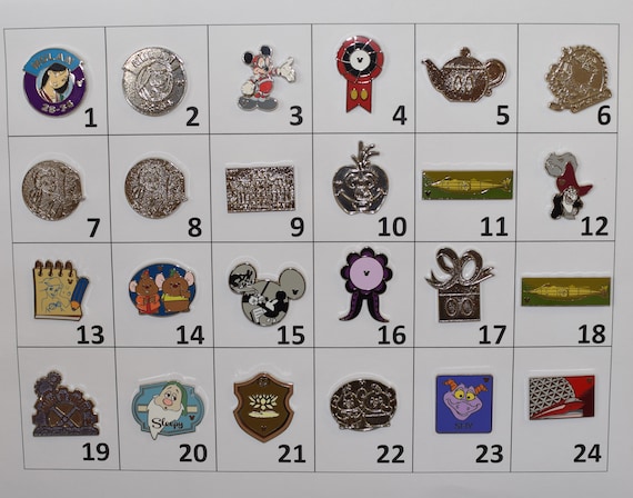 MYSTERY PIN LOT! 5 Guaranteed Authentic Disney Pins — Perfect For