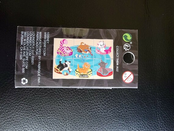 Disney Loungefly Cat Puzzle Mystery Figaro Pinocchio Blind Box Pin