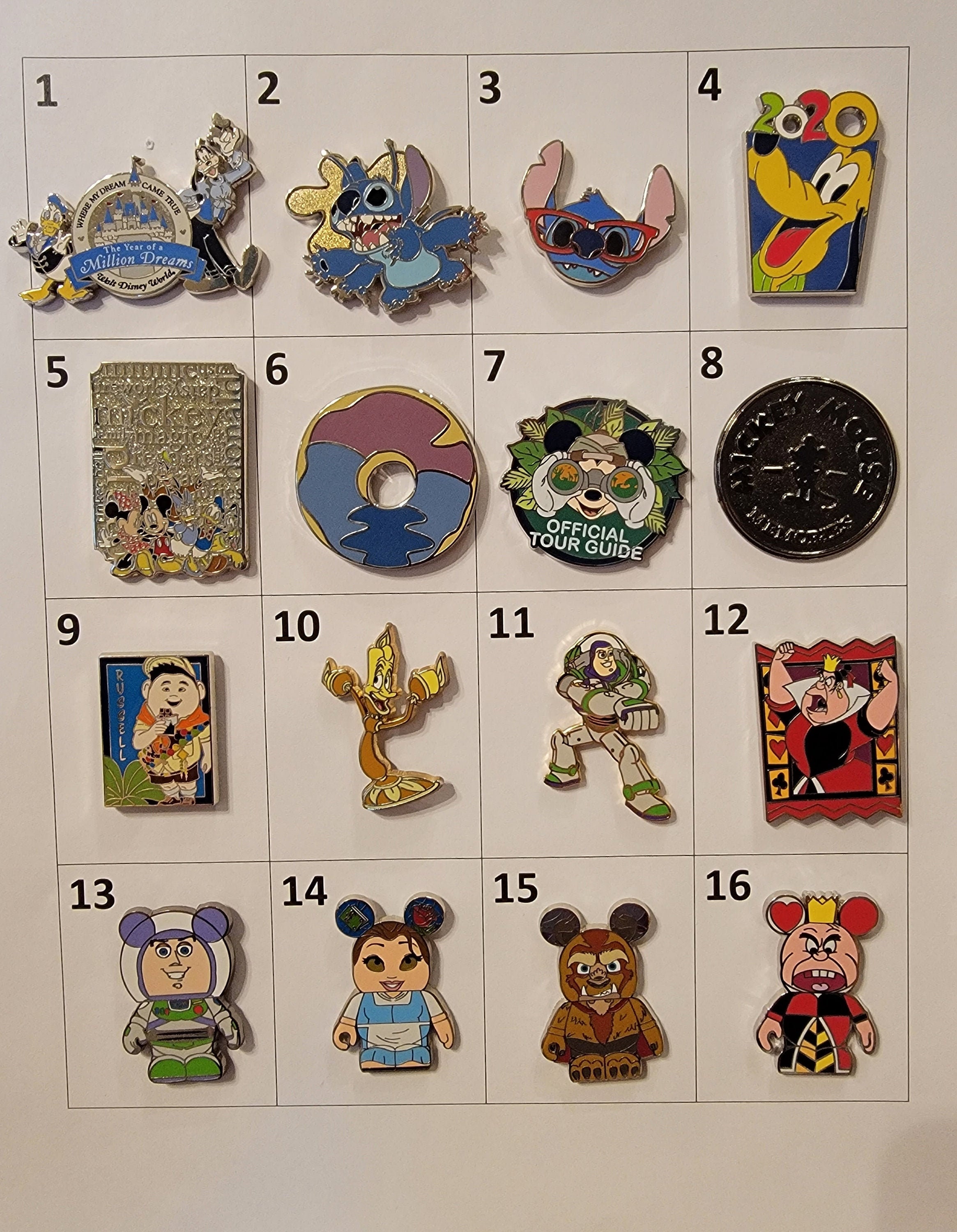  Disney Trading Pin Lot Assorted Pins - Choose Your
