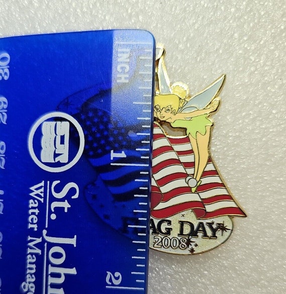 Disney Pin 61556 Flag Day - Tinker Bell - image 3