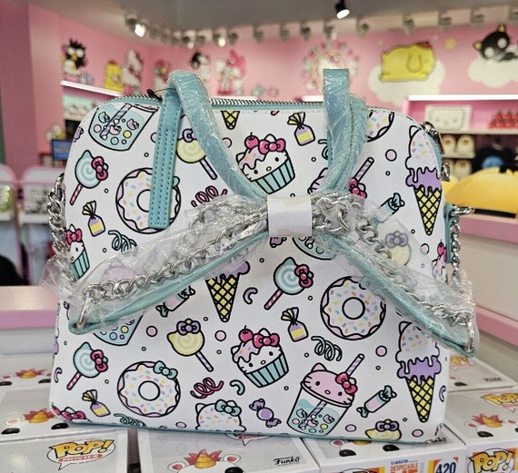 Hello Kitty Loungefly handbag purse Sanrio Univer… - image 4