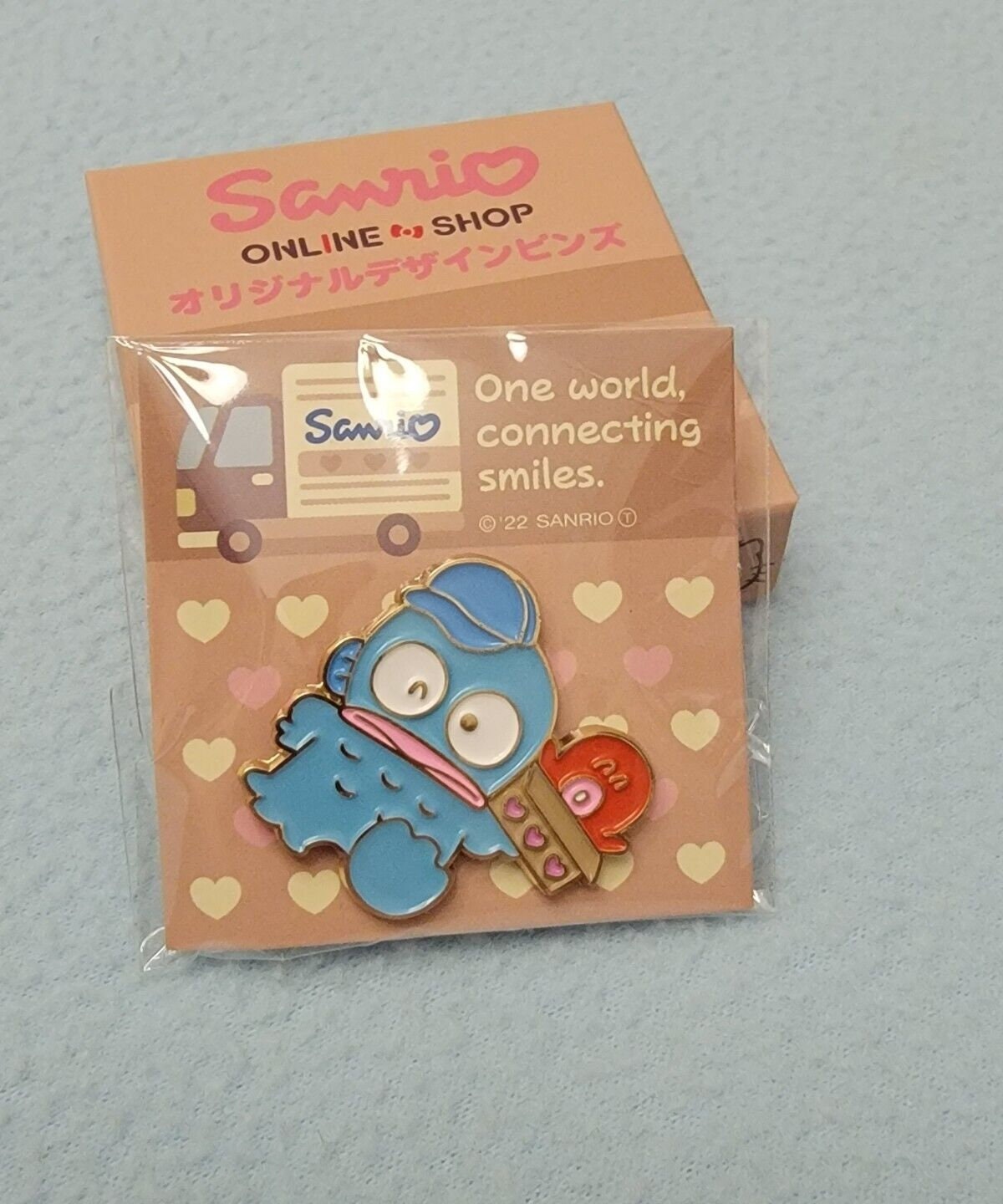 Kawaii Pen Shop Sanrio Characters Enamel Pin, Hangyodon