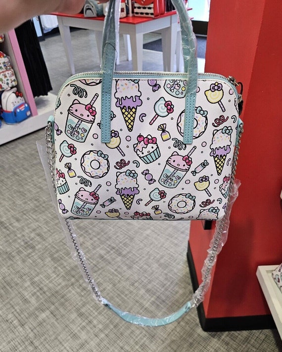 Hello Kitty Loungefly handbag purse Sanrio Univer… - image 6