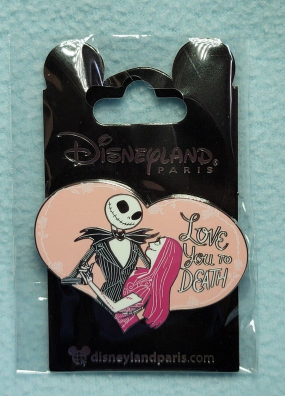 Disney Pin DLP Paris Jack & Sally Nightmare Befor… - image 1
