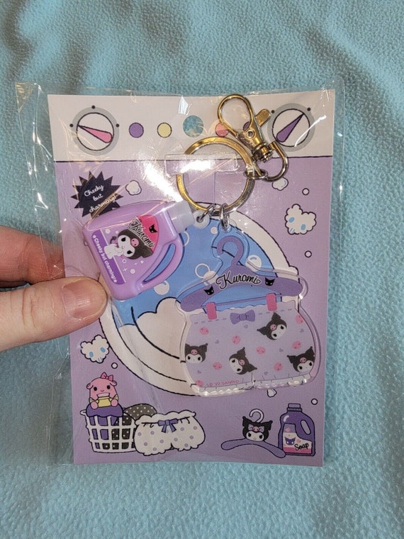 Kuromi Mini Mascot Key Holder Bag Charm Charm Sanrio Sanrio : Cell Phones &  Accessories 