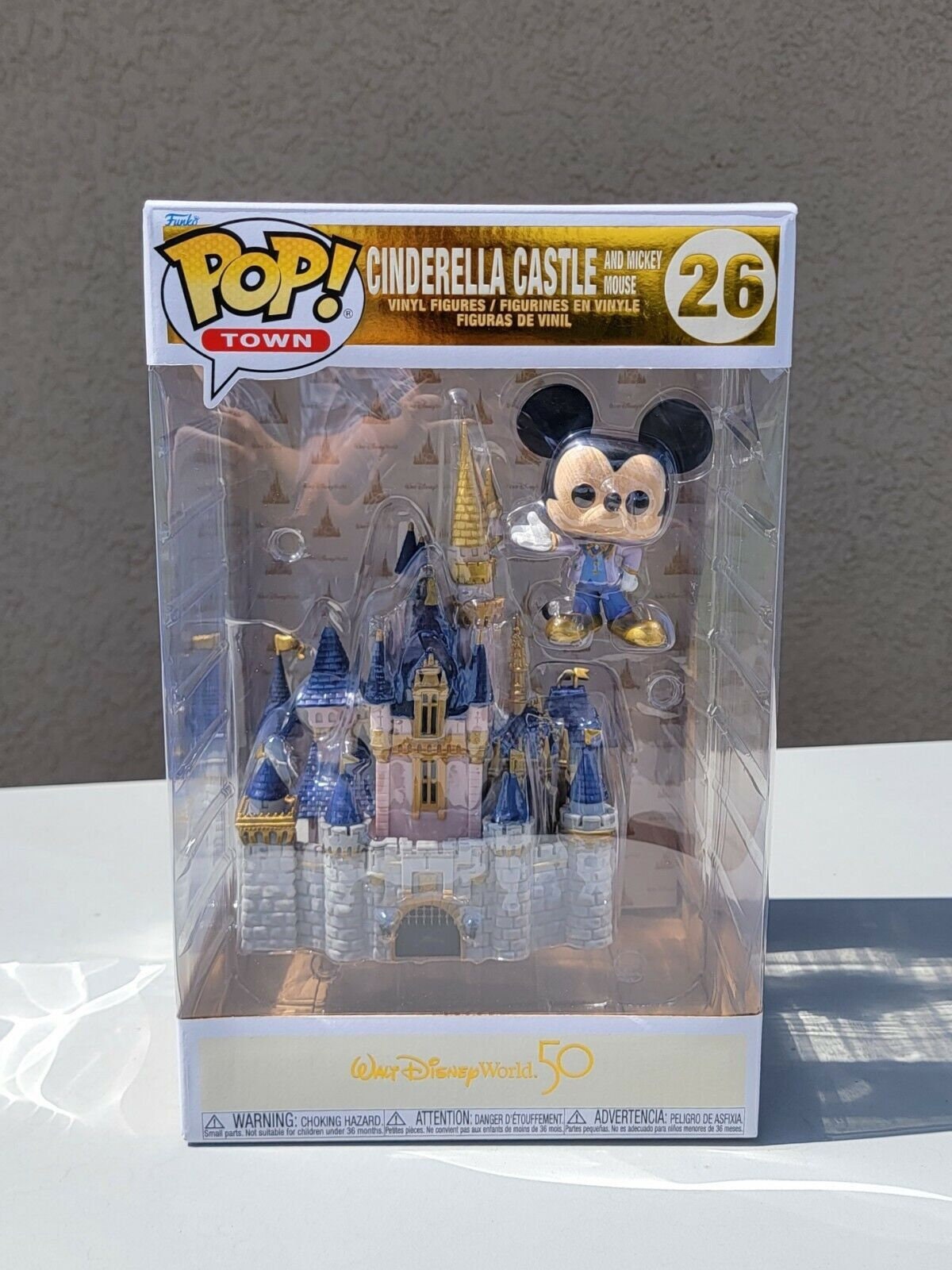 Disney Figurine - 50th Anniversary - 3D Castle
