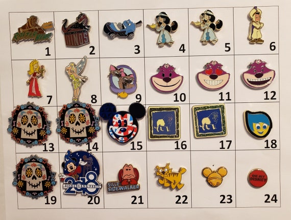 25 Mystery Disney Pins