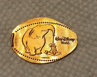 Disney Pressed Penny Jungle Cruise Donald and Elephant p152