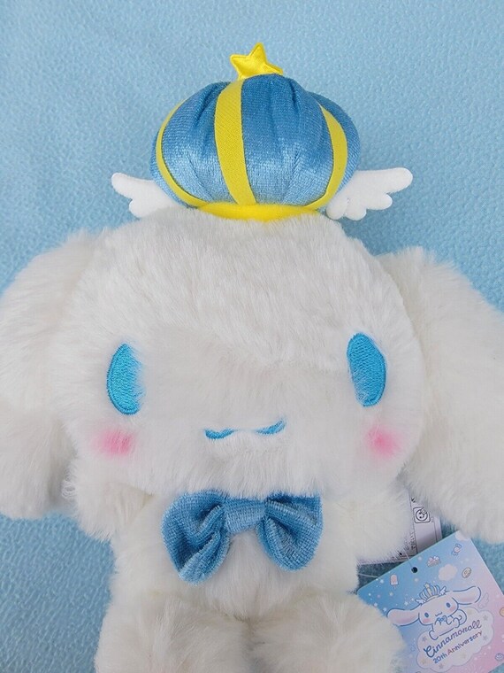 Sanrio Cinnamoroll S Size Stuffed Plush 20th Anniversary Crown 