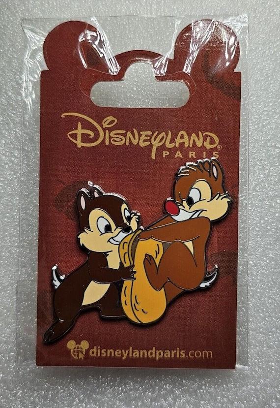 Disney Pin 142107 Paris DLP - Chip & Dale Peanut