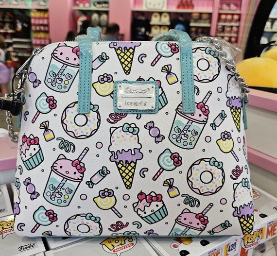 Hello Kitty Loungefly handbag purse Sanrio Univer… - image 5