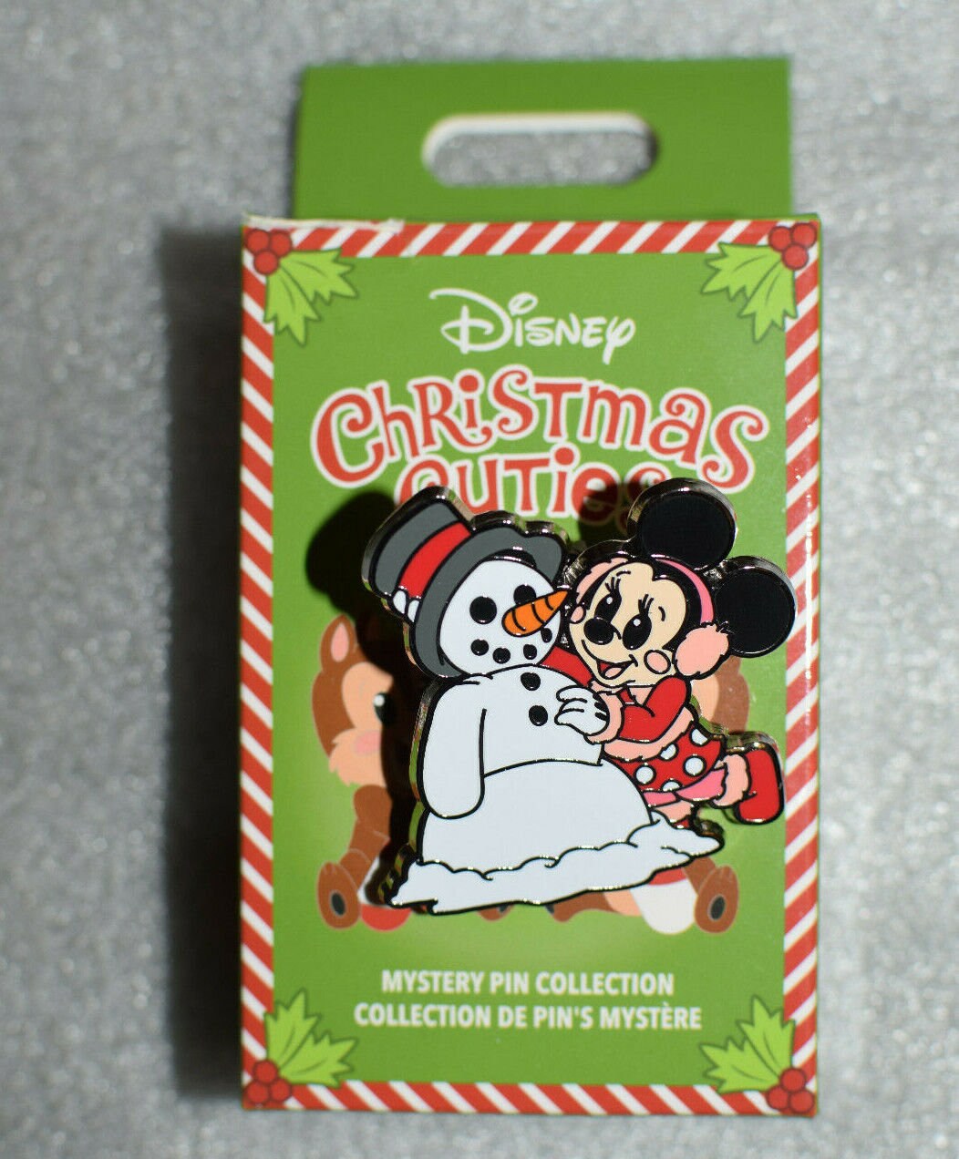 Disney 2021 Christmas Cuties Mystery Pin Collection LR Minnie