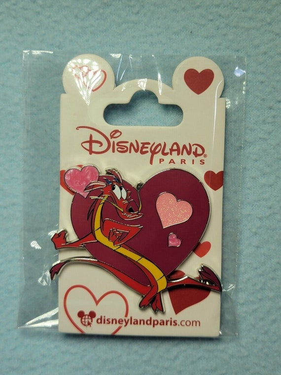 Disney DLP Disneyland Paris Mushu Heart Valentine'