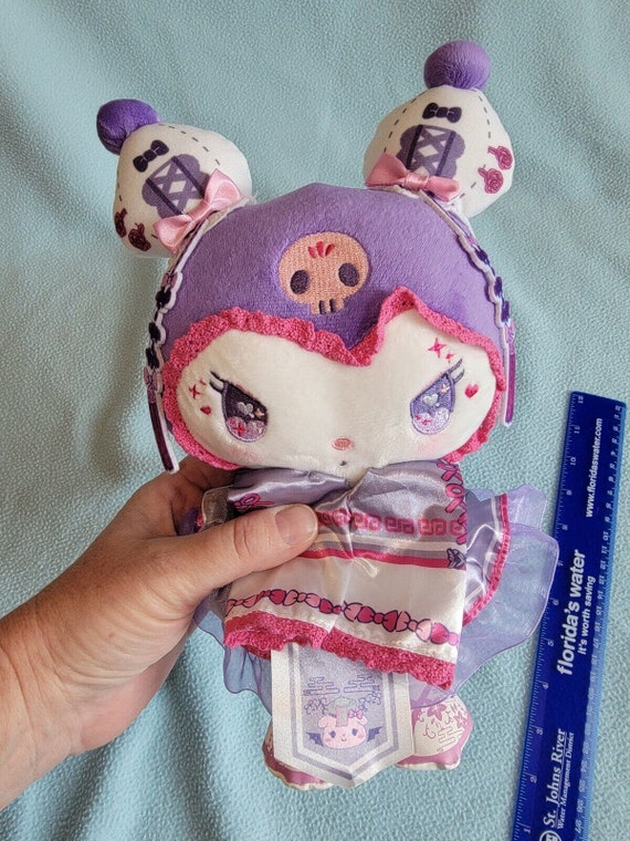 Sanrio Kuromi Dolly Mix Peluche Robe chinoise Style Lolita Poupée en peluche  Japon -  France