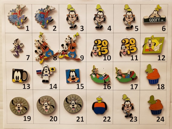 Disney pins Create a lot Goofy Mystery Booster Nerds - Nederland