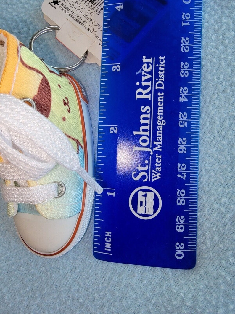 Pompompurin Mini Sneaker Tennis Shoe Keychain Sanrio Japan Etsy