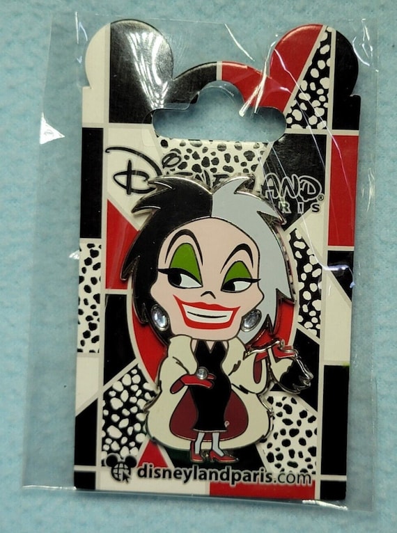 Disney Pin 152688 DLP Paris Cruella Cute Villains