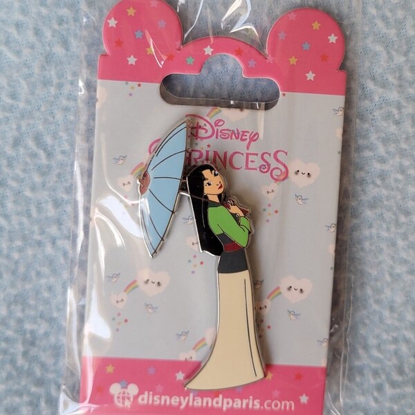 Disney Pin DLP Mulan Princess Paris