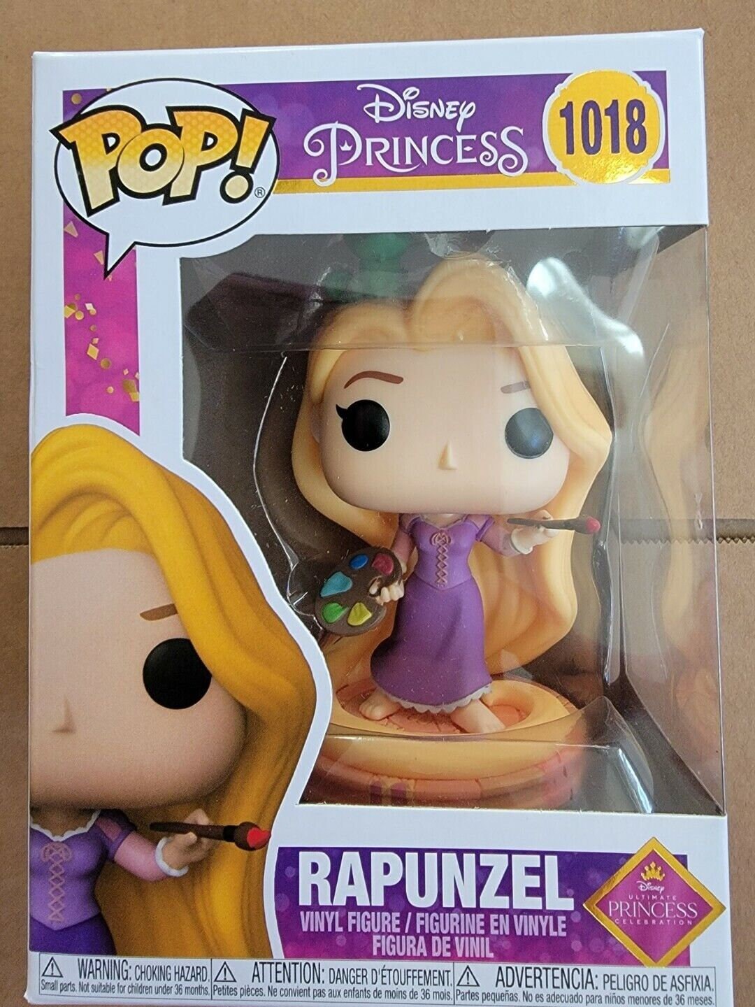 Funko Pop! Disney Princess Rapunzel With Palette #1018 Ultimate