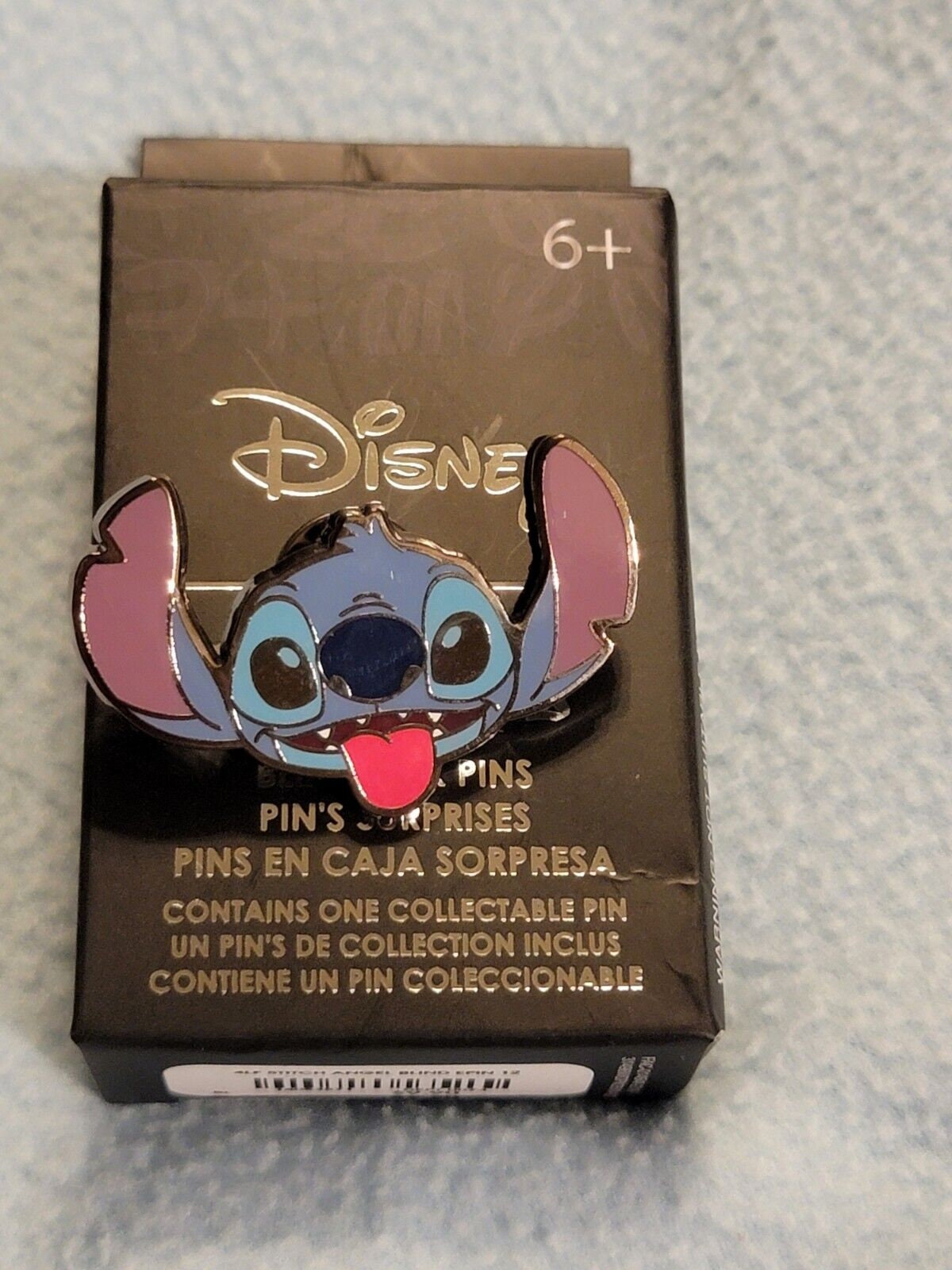 Hong Kong Disney Pin HKDL Pin Bag With Stitch LE Pin