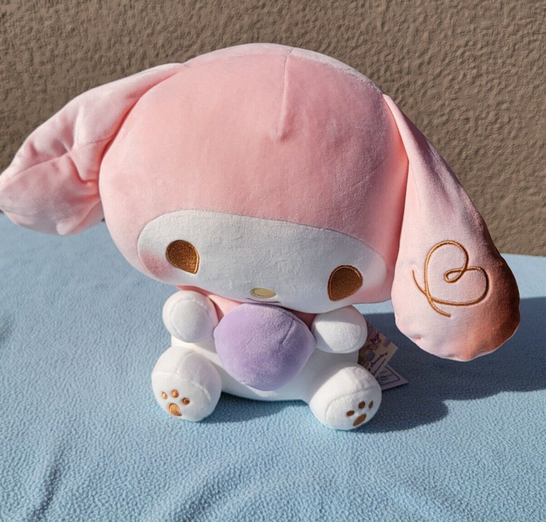 Sanrio My Melody Marshmallow Plush Doll 11 Kawaii Japan Etsy