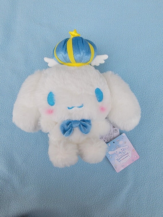 Sanrio Cinnamoroll S Size Stuffed Plush 20th Anniversary Crown 