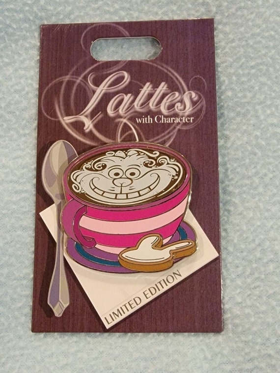 Disney Pin 126758 Lattes with Character - Cheshire