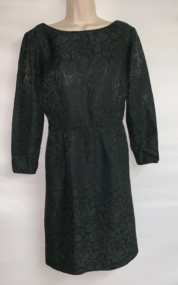 Vintage Carol Craig New York Womens Black Dress se