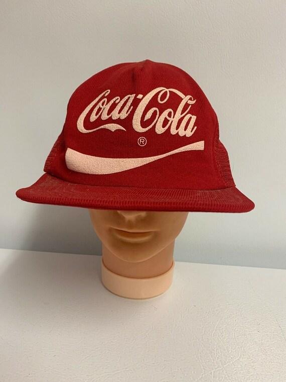 Vintage Coca Cola Newton MFG Snapback Trucker Hat