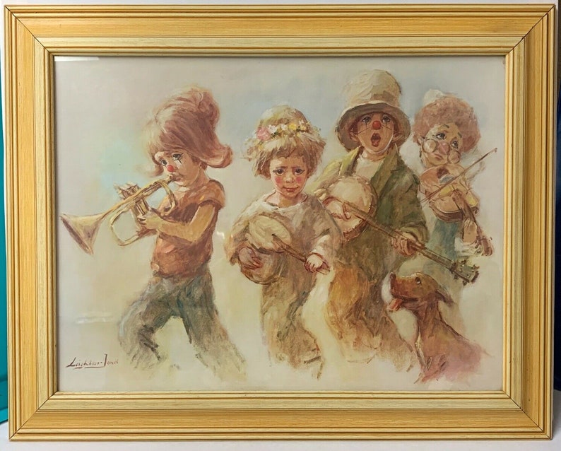 Vintage Edward Art Products Picture Framed Prints 6167 Etsy