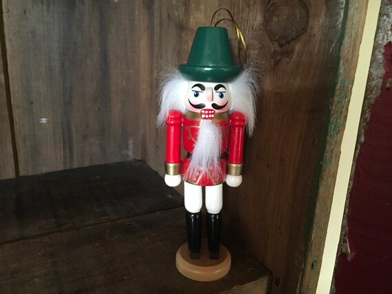 white nutcracker decoration