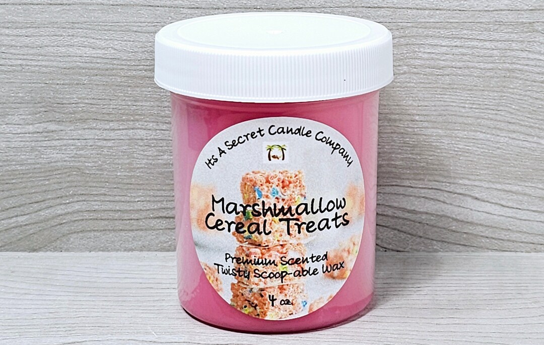 Marshmallow Cereal, Scoopable Wax, Wax Melts for Warmer, Fake Food Wax