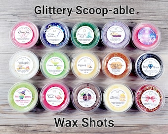 Marshmallow Scoopable Wax, Wax Tarts, Wax Samples, Variety Glittery Scoop Wax, Scoopable Shots, Fall Wax Melts, Christmas Tarts, Apple Sauce