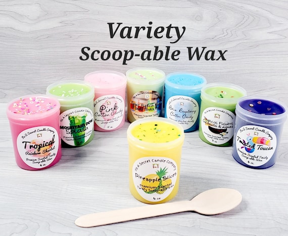 Pineapple, Scoopable Wax, Tropical Scented, Summer Wax Melts, Pineapple Gifts, Custom Wax, Pick Your Scents, Create Your Own Scent, Coconut