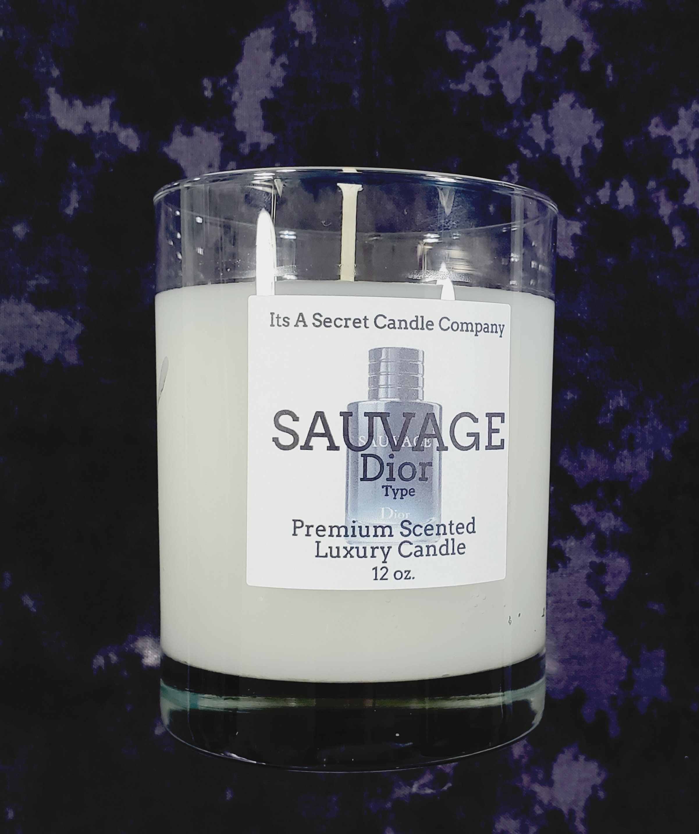 Sauvage Scented Candles Luxury Candle Dior Men Cologne Etsy