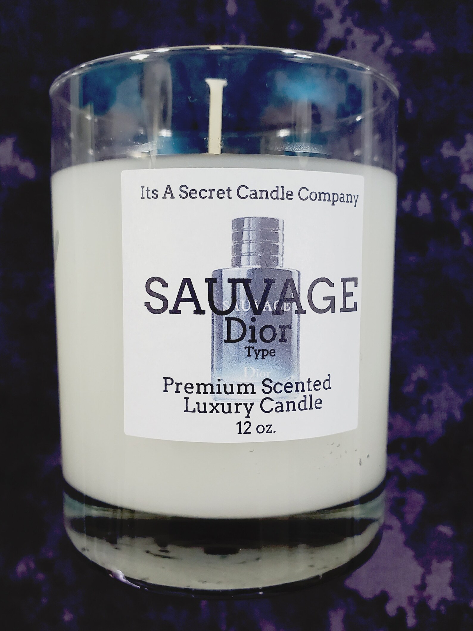 Sauvage Scented Candles Luxury Candle Dior Men Cologne Etsy