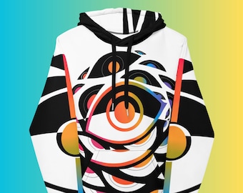 Accurate angel Rainbow Unisex Hoodie