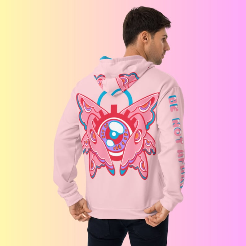 Be not afwaid Unisex Hoodie - Biblically accurate angel - weirdcore - dreamcore image 5