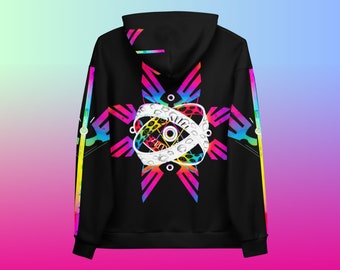Hyper angel Unisex Hoodie - biblically accurate angel - weirdcore - dreamcore - unique clothing - cryptid clothing