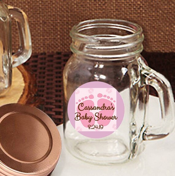 mason jar party favors for baby shower